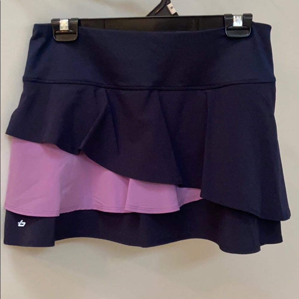 Women’s Bolle tennis skirt. Navy/purple. M